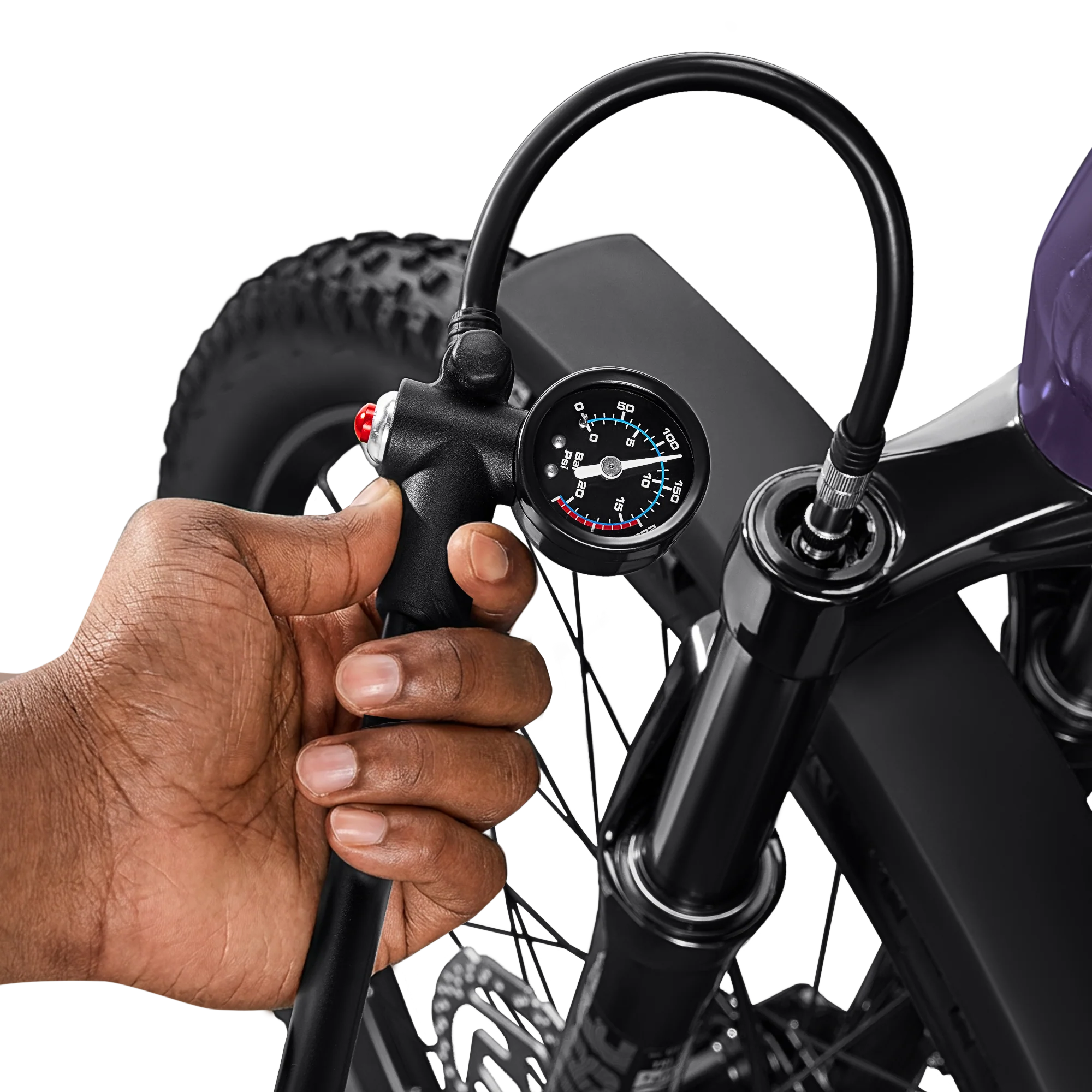 Velotric Front Fork Air Pump - Image 2